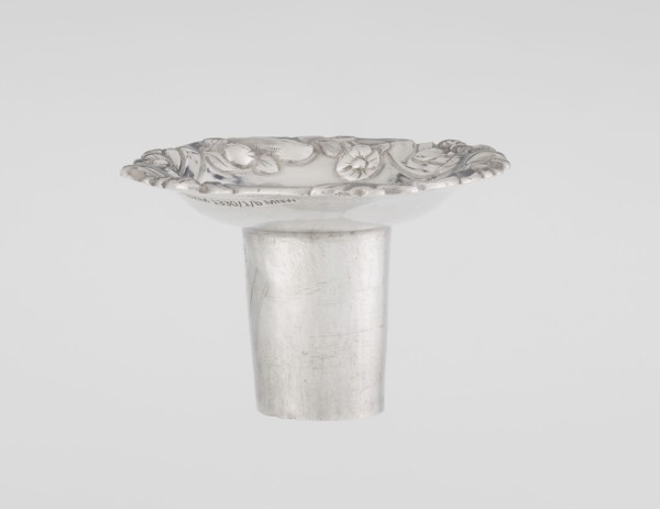 Single-candle candlestick by William Cafe fl. 1757–ca. 1802, rococo/Georgian George II style,