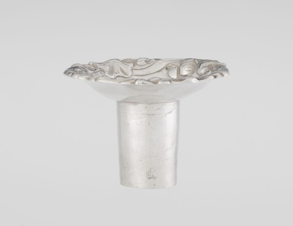 Single-candle candlestick, maker William fl. 1757–ca. 1802, rococo style; scrap — purchase;