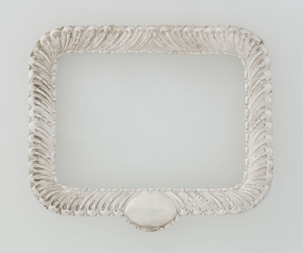 Dressing mirror frame by Comyns & Sons London; goldsmiths; fl. 1859–1953. Rectangular mirror frame