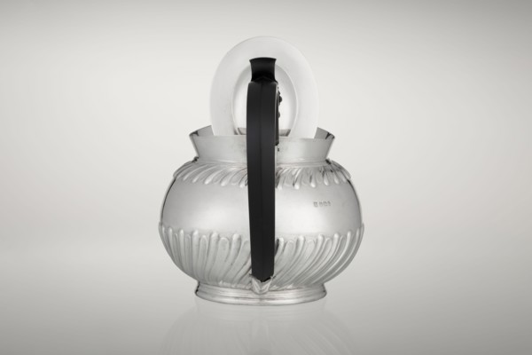 Teapot by Goldsmiths & Silversmiths Co Ltd London; makers William Gibson & John Langman goldsmiths.