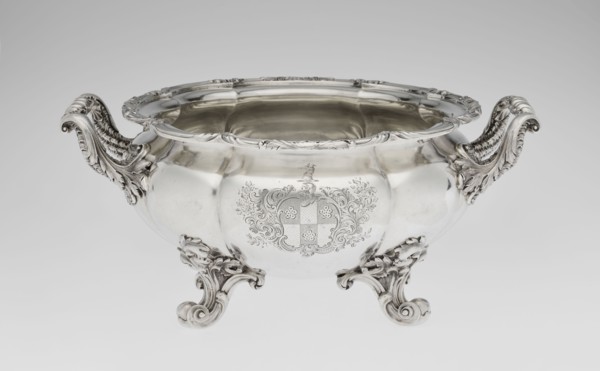Punch vase, maker: Paul Storr 1771–1844; firm: Storr & Mortimer London; goldsmiths, fl. 1822–1838.