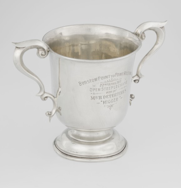 Prize cup by Mappin & Webb Ltd goldsmith, silversmith, dealer; fl. 1859-. Scrap - purchase,