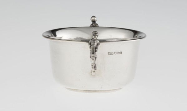 Porridge bowl - porringer. Maker: Mappin & Webb Ltd goldsmith, silversmith, dealer; fl. 1859-.