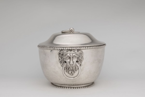 Vase with cover and platter; maker: Marcin Holke fl. ca. 1765–ca. 1792, goldsmith; tableware