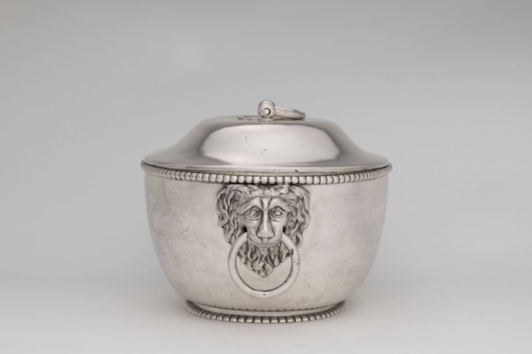 Vase with cover and platter; maker: Marcin Holke fl. ca. 1765–ca. 1792, goldsmith; tableware