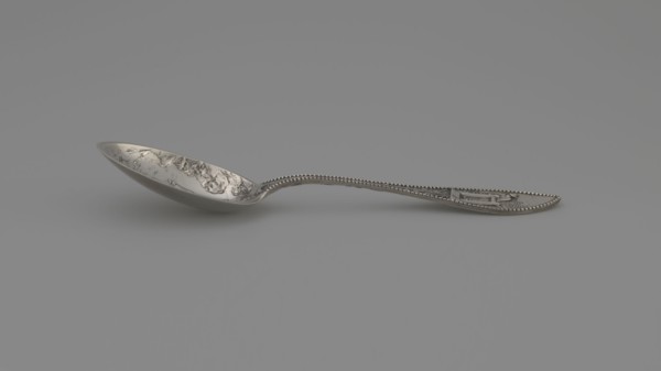 Souvenir spoon, Towle Silversmith fl. 1882-, role classification of maker, goldsmith company