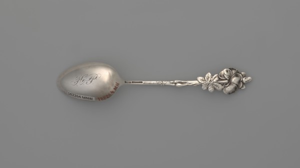 Souvenir spoon, Reed & Barton Taunton; goldsmith's firm; fl. 1840–, maker's role / corporate