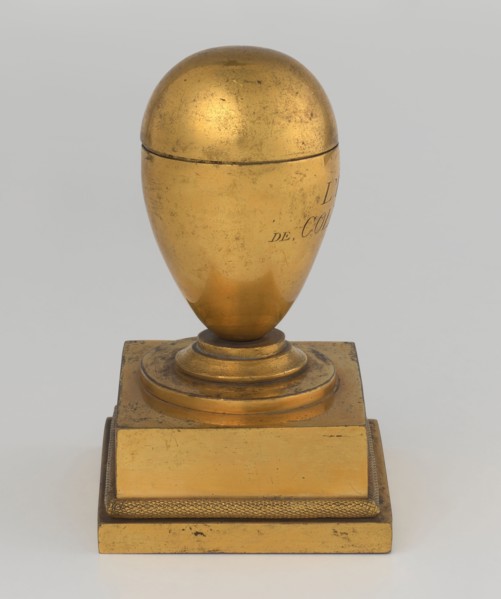 Inkwell, early 19th century, France, by Tadeusz Bylewski 1866–1939, inkwell; height 13.5 cm, width