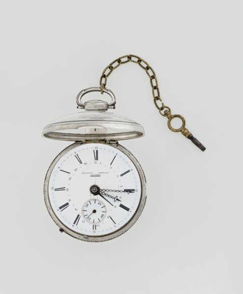 Pocket watch with key, Eardley Norton fl. 1770–1792; born 1728, died 1792. Repeater pocket watch in
