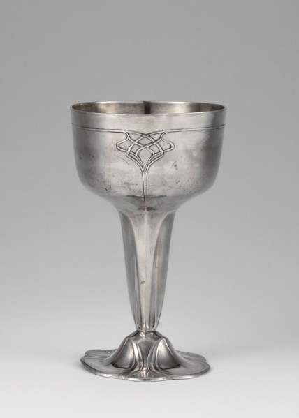 Art Nouveau silver cup, Orivit AG Cologne; goldsmith's manufactory; 1894–1905; 1906–1914 after