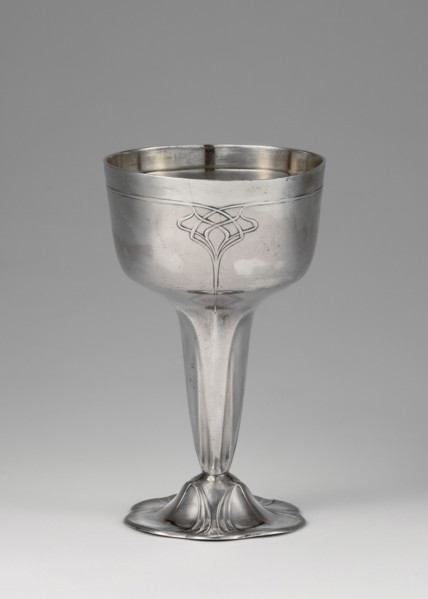 Art Nouveau silver cup by Orivit AG Cologne; goldsmith's manufactory; 1894–1905; 1906–1914