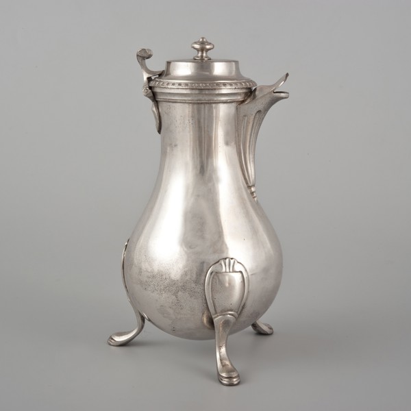 Coffee pot by F. Picard fl. ca. 1798–ca. 1809, silver, Paris, France, ca. 1798–1809. Vessel coffee