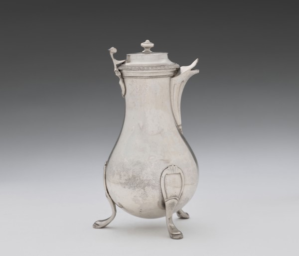 Coffee pot by F. Picard fl. ca. 1798–ca. 1809. Silver vessel, height 46.0 cm, width 8.5 cm, depth 8