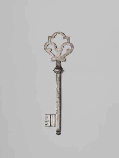 Key, Roman Szewczykowski 1849–1901 provenance gift; 19th century locksmithing key. Full shaft