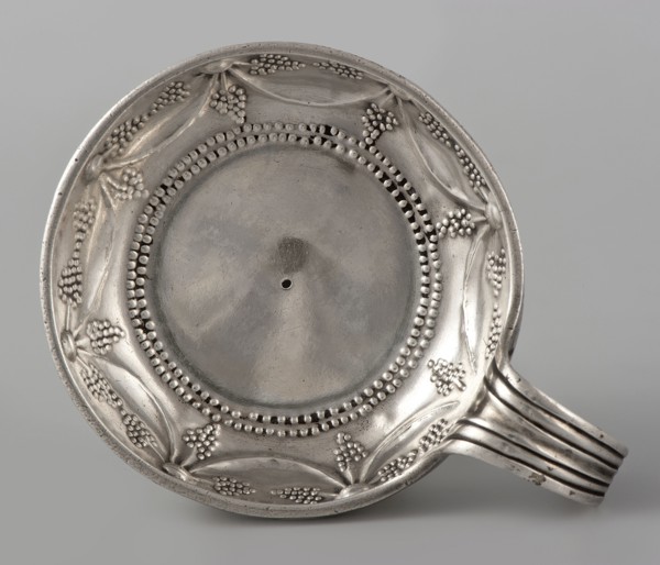 Bowl, Jean-Joseph X goldsmith, scrap - purchase, tableware element; bowl with engraved inscription