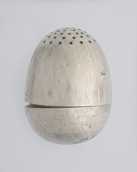 Salt cellar, scrap-purchase; spice vessel for salt; 19th century; St. Petersburg, Russia; vessel;
