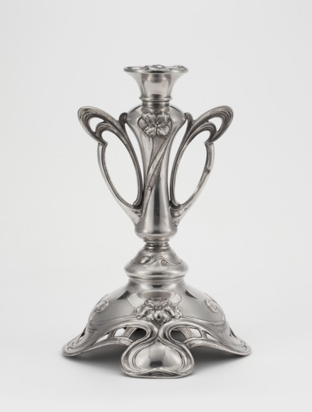 Platter base by Gedlitzka & Söhne Vienna; goldsmith's workshop; fl. ca. 1857-?, Art Nouveau, plated