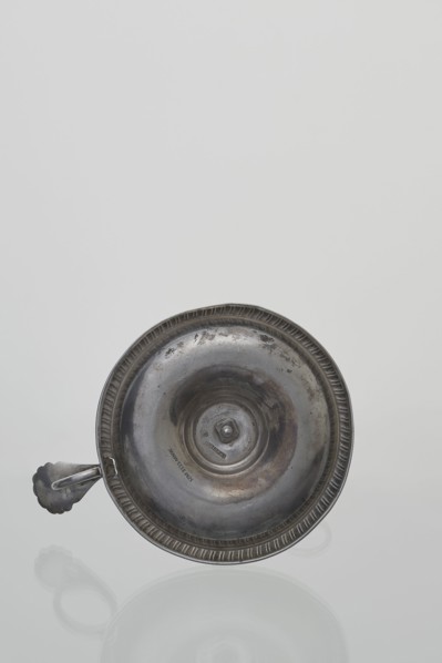 Scissor-shaped candlestick, so-called stoczek; maker: Jan Radecki fl. 1815–1837, goldsmith.
