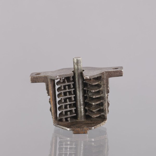 Castle register, unknown creator personal entries/author. Single-sided register with a key pin,