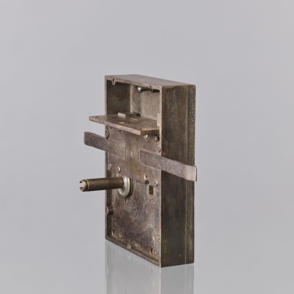 Vault lock by Karol Konstabel, locksmith, 2nd half of the 19th century, Warsaw. Masterpiece marked