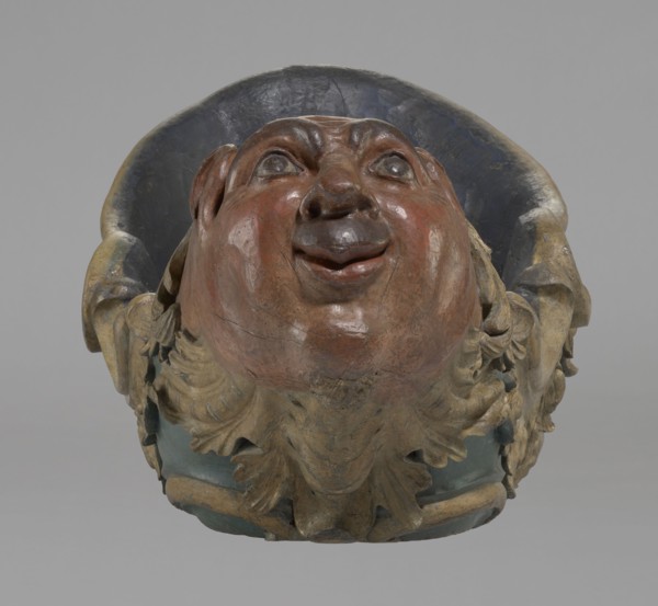 Sleigh, rococo two-seater, carved, polychrome, gilded; sleigh in the shape of a gondola made using