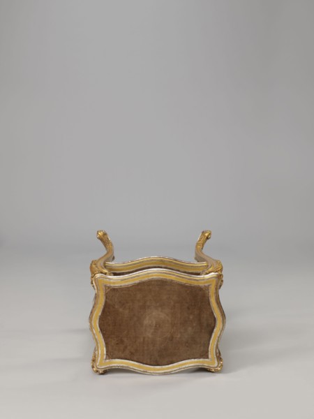 Side table, equipment of representative buildings of the Republic of Poland 1918–1939, plant