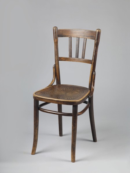 Chair, Johann Kohn & Cie bentwood furniture factory, Radom; late 19th century?–1939. BENTWOOD CHAIR