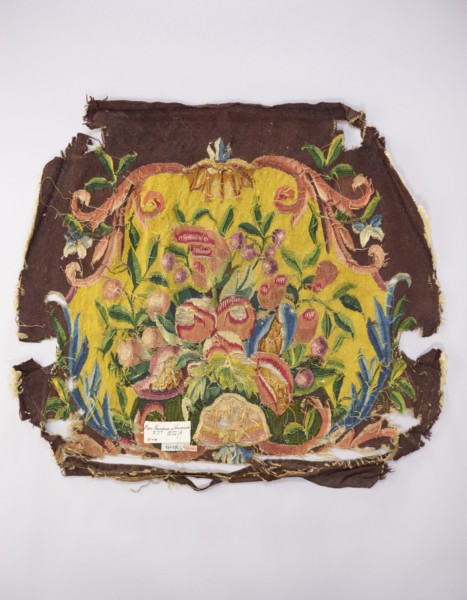 Tapestry upholstery for the seat and backrest of an armchair, unknown author, unknown provenance;