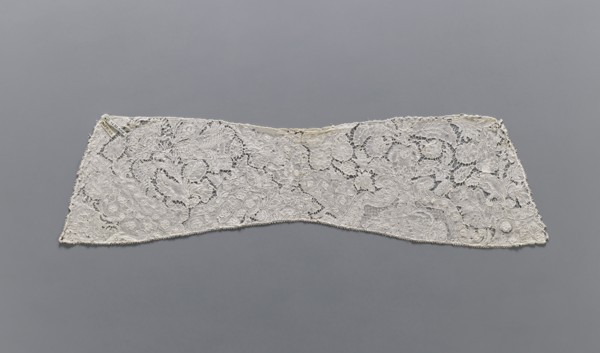 Collar, maker, Kublicki Piottuch, Alfred 1861–1945. Lace clothing accessory collar, early 18th