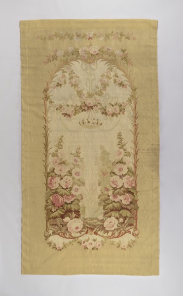 Ornamental tapestry, flowers, floral ornaments, interior decorations, fabrics, decorative