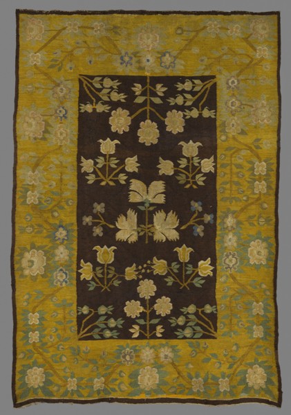 Kilim, kilim, interior design, flowers, decorative fabrics, floral patterns, Poland culture. In the