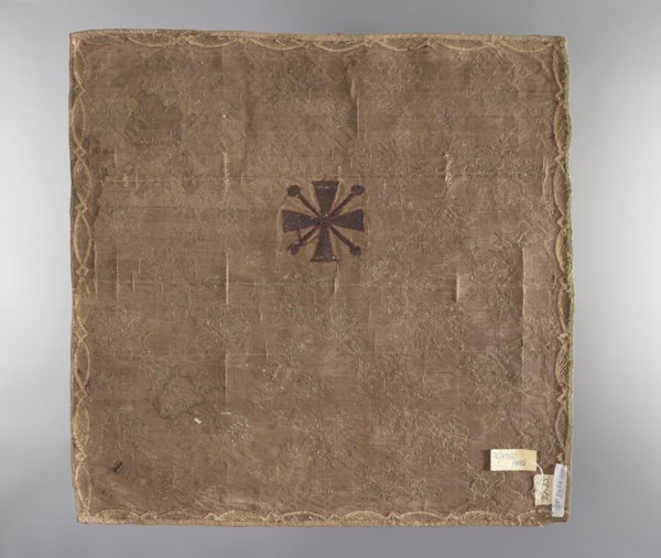 Velum; unknown creator; ; church paraments; plant ornaments; sacred art; churches and chapels