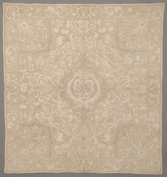 Cope, repossession provenance; clothing accessory; Henryków German: Heinrichau; In the cartouche