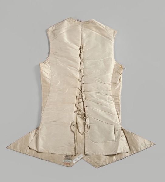 Vest, repossession provenance; plant motifs; garlands; Henryków German: Heinrichau — museum