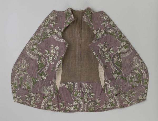 Vest, floral ornaments, patterned fabrics, Henryków German: Heinrichau - museum repository,