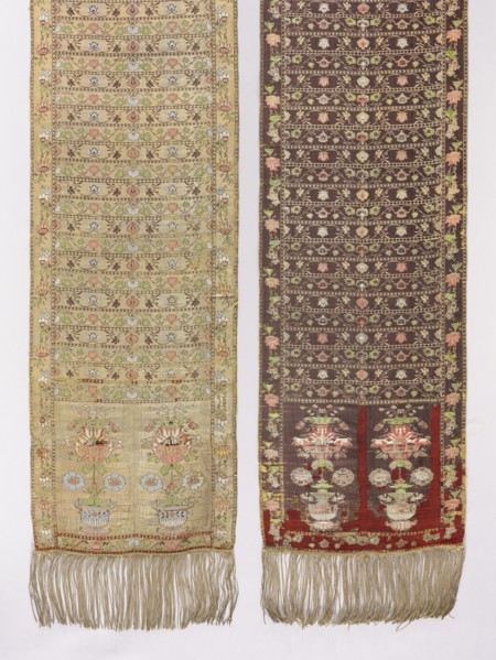Kontusz belt, Daniel Chmielewski's Studio Kraków; belt manufacturer; 1796–1825. Solid, double-sided