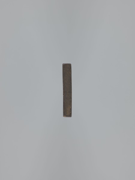 Double-sided gingerbread mould. Obverse: four motifs — at top a female figure in a long patterned