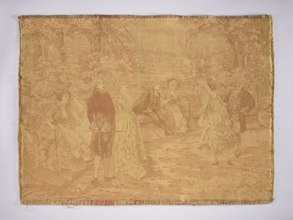 Jacquard tapestry by Alonso Pérez Mariano 1857–1930, co-creator unknown, woven by a manufacturer.,