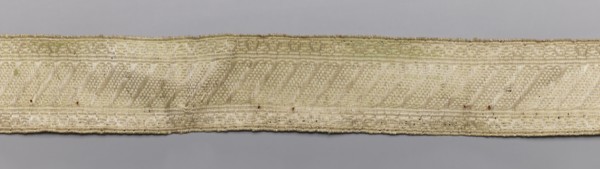 Three gallons, gallons haberdashery, origin unknown, 19th century, Europe, fabrics, width 3.5 cm,