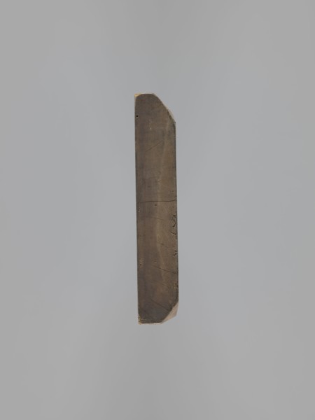 Gingerbread mold, double-sided. Obverse: image of a rider on a horse in a parade uniform from the