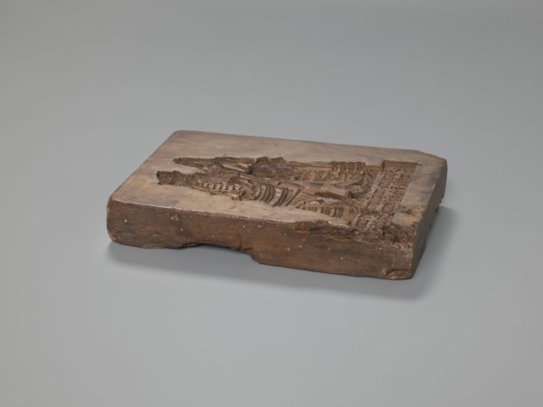 Double-sided gingerbread mould. Oblong rectangular mould, Schwabach, 18th–19th century, Silesia