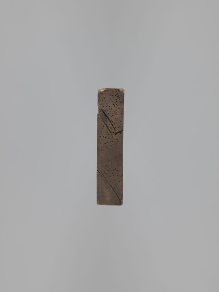 One-sided gingerbread mould with the image of a bachelor;, One-sided rectangular mould depicting a