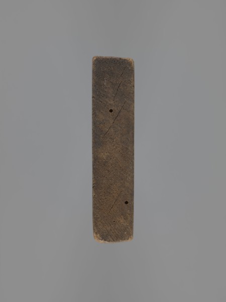 Double-sided gingerbread mould with the image of a rider on both sides, maker, gingerbread; wood;