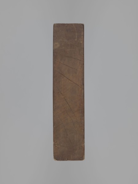 Double-sided gingerbread mould. Rectangular form, height 25.8 cm, width 19.4 cm, depth 4.3 cm.