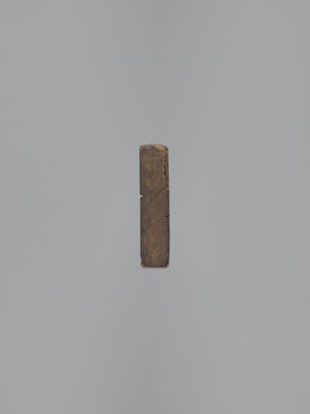 Double-sided gingerbread mould. Obverse: seven floral and plant motifs; reverse: twelve various