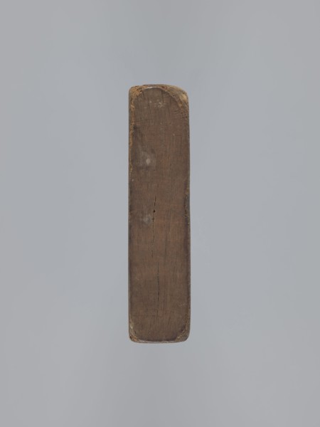 Double-sided gingerbread mould. Obverse: vase with flowers in a frame; reverse: rectangle with a