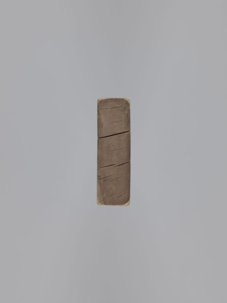 Double-sided gingerbread mould with different representations on both sides, carved by Glauer