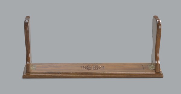 Bookstand, origin likely Jerusalem Israel/Palestine, Hebrew inscription, 19th–20th century.