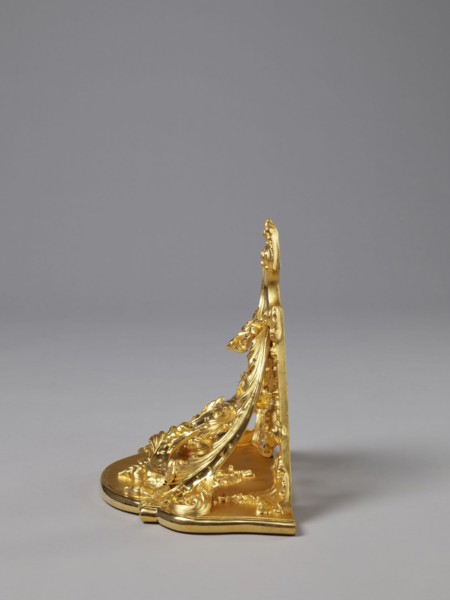 Hanging console, acanthus ornament, floral ornament, Rococo style, ca. mid-18th century, Central