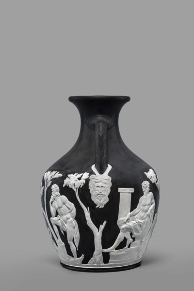 Portland Vase, copy, Josiah Wedgwood & Sons Stoke-on-Trent; pottery manufactory; 1790–1895. Maker: